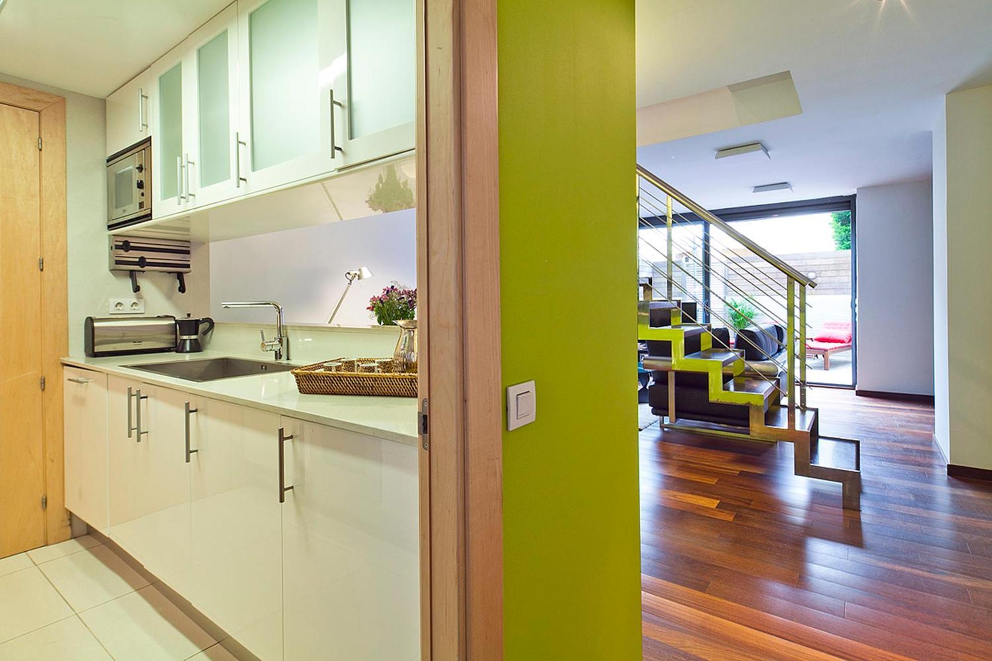 My Space Emirates - Splendid Apartment With Terrace And Pool Near Park Gueell Barcelona Ngoại thất bức ảnh